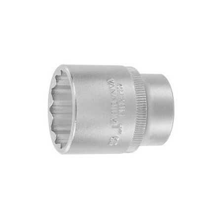 Holex 1/2 inch Drive Socket, 12 pt, 1 inch, 642122 1 642122 1